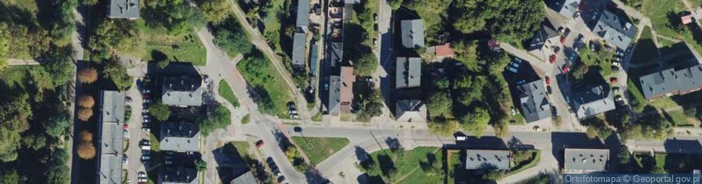 Zdjęcie satelitarne PaczkoPunkt InPost POP-CEZ7