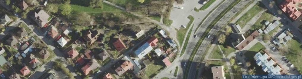 Zdjęcie satelitarne PaczkoPunkt InPost POP-CHE21