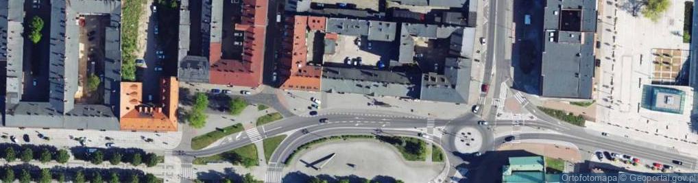 Zdjęcie satelitarne PaczkoPunkt InPost POP-CZE44