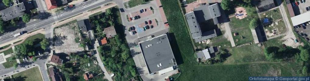 Zdjęcie satelitarne PaczkoPunkt InPost POP-DBE2
