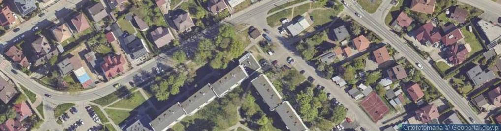Zdjęcie satelitarne PaczkoPunkt InPost POP-DEB21