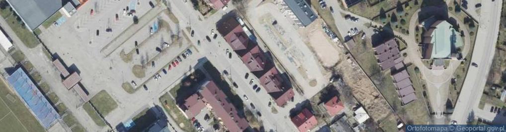 Zdjęcie satelitarne PaczkoPunkt InPost POP-DEB25