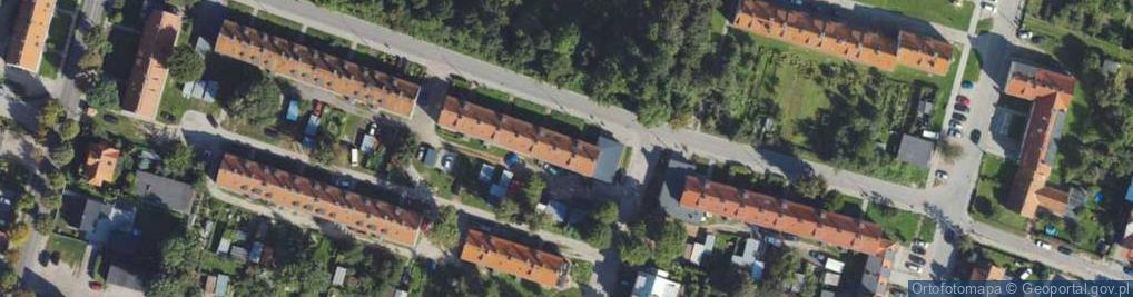 Zdjęcie satelitarne PaczkoPunkt InPost POP-ELB25