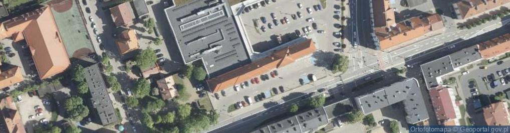 Zdjęcie satelitarne PaczkoPunkt InPost POP-ELK7
