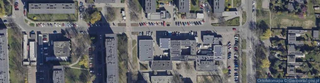 Zdjęcie satelitarne PaczkoPunkt InPost POP-GLI37