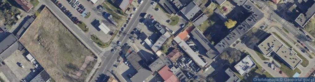 Zdjęcie satelitarne PaczkoPunkt InPost POP-GLI47