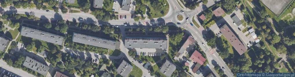 Zdjęcie satelitarne PaczkoPunkt InPost POP-JED9