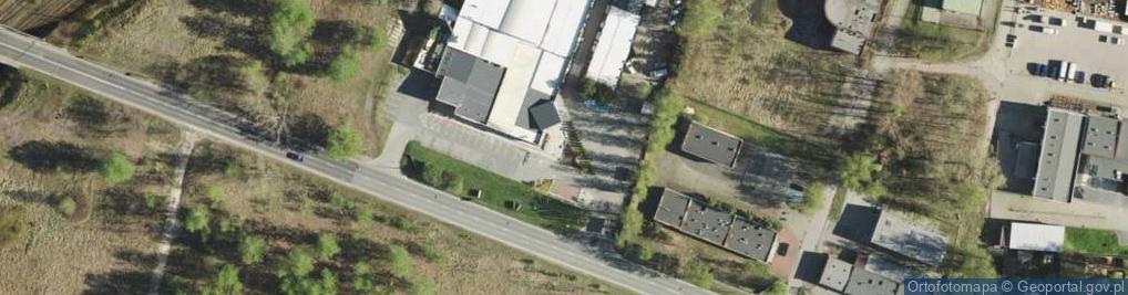Zdjęcie satelitarne PaczkoPunkt InPost POP-KAT110