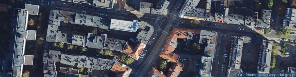 Zdjęcie satelitarne PaczkoPunkt InPost POP-KAT83
