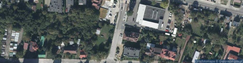 Zdjęcie satelitarne PaczkoPunkt InPost POP-KIE71