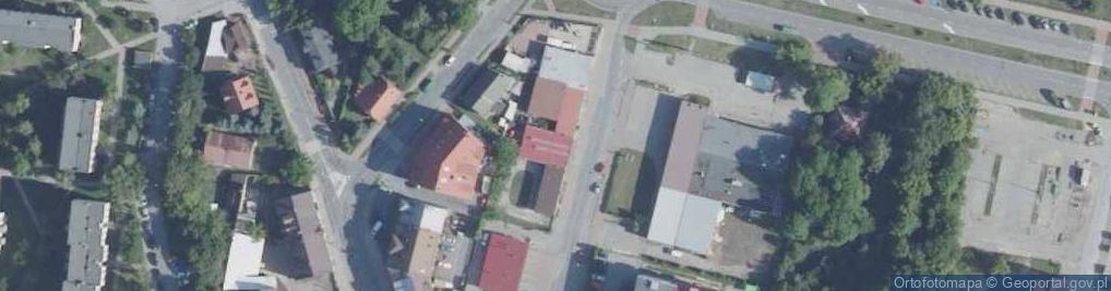 Zdjęcie satelitarne PaczkoPunkt InPost POP-KON2