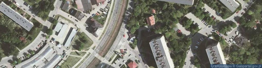 Zdjęcie satelitarne PaczkoPunkt InPost POP-KRA183