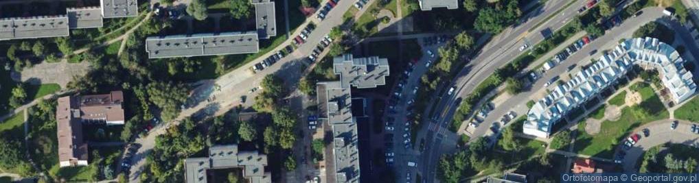 Zdjęcie satelitarne PaczkoPunkt InPost POP-KRA323