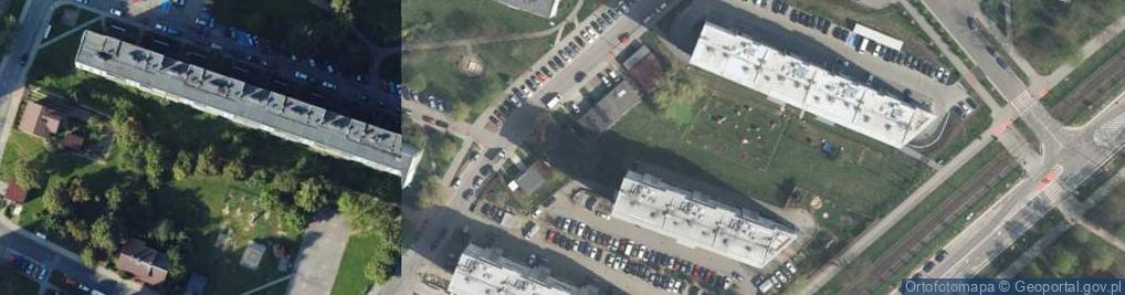 Zdjęcie satelitarne PaczkoPunkt InPost POP-KRA380