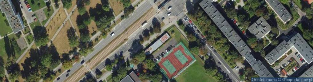 Zdjęcie satelitarne PaczkoPunkt InPost POP-KRA89