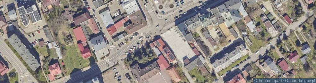 Zdjęcie satelitarne PaczkoPunkt InPost POP-KST10