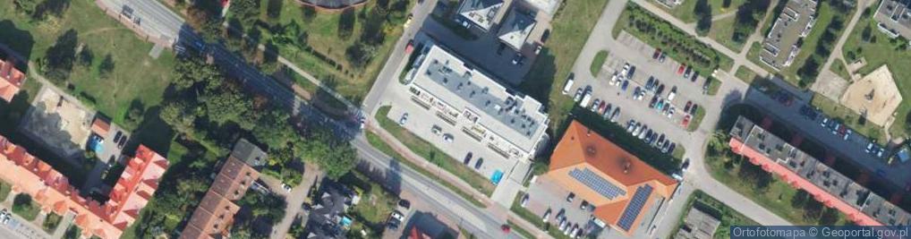 Zdjęcie satelitarne PaczkoPunkt InPost POP-KWD11