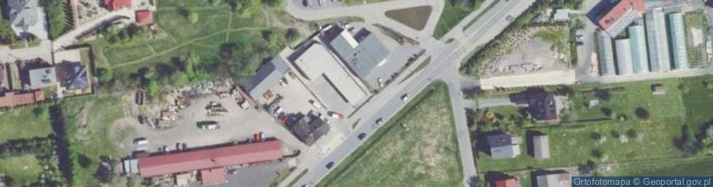 Zdjęcie satelitarne PaczkoPunkt InPost POP-LBN13