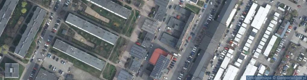 Zdjęcie satelitarne PaczkoPunkt InPost POP-LBU24