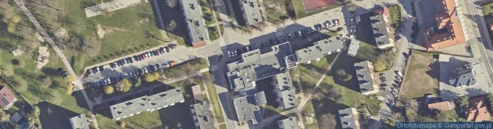 Zdjęcie satelitarne PaczkoPunkt InPost POP-LEZ3