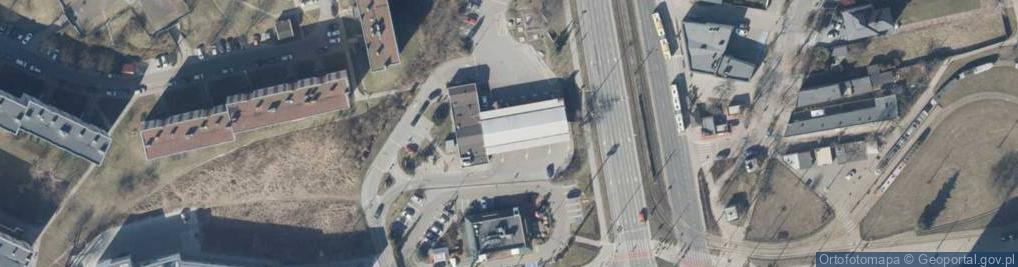 Zdjęcie satelitarne PaczkoPunkt InPost POP-LOD308