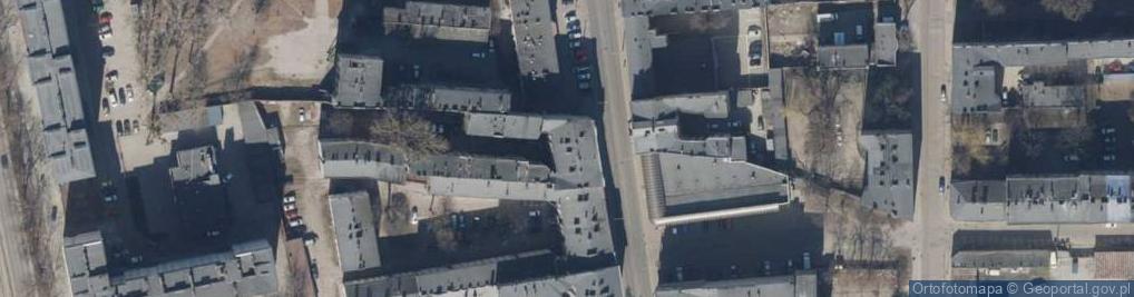 Zdjęcie satelitarne PaczkoPunkt InPost POP-LOD333