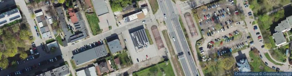 Zdjęcie satelitarne PaczkoPunkt InPost POP-LOD337