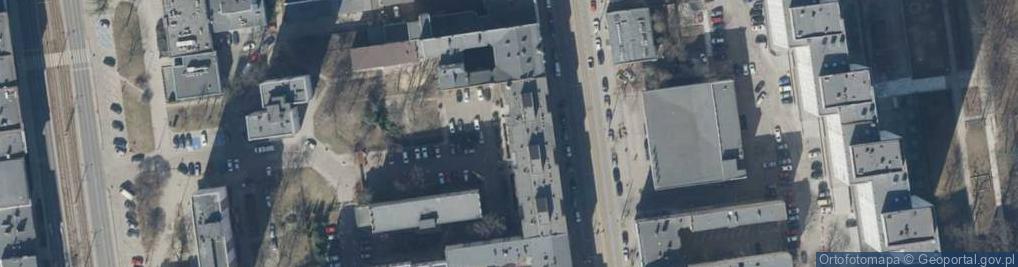 Zdjęcie satelitarne PaczkoPunkt InPost POP-LOD338