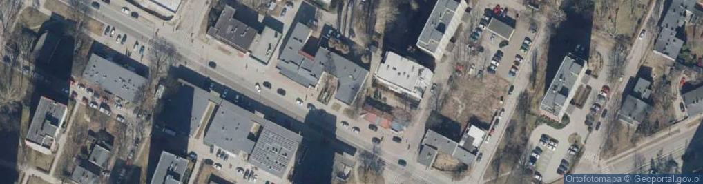 Zdjęcie satelitarne PaczkoPunkt InPost POP-LOD341