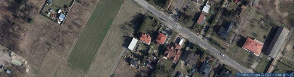 Zdjęcie satelitarne PaczkoPunkt InPost POP-LOD398