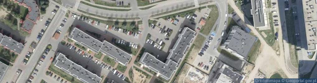 Zdjęcie satelitarne PaczkoPunkt InPost POP-LOM17