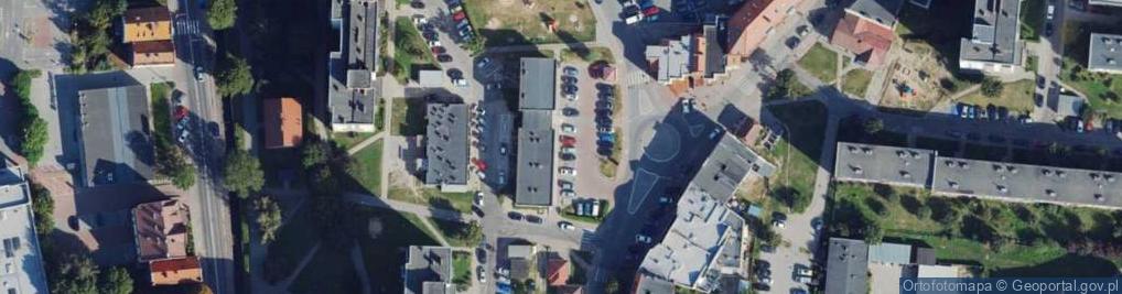 Zdjęcie satelitarne PaczkoPunkt InPost POP-MAL14
