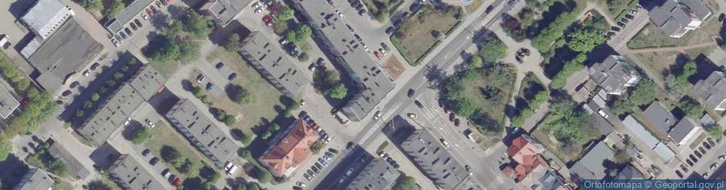 Zdjęcie satelitarne PaczkoPunkt InPost POP-OSM2