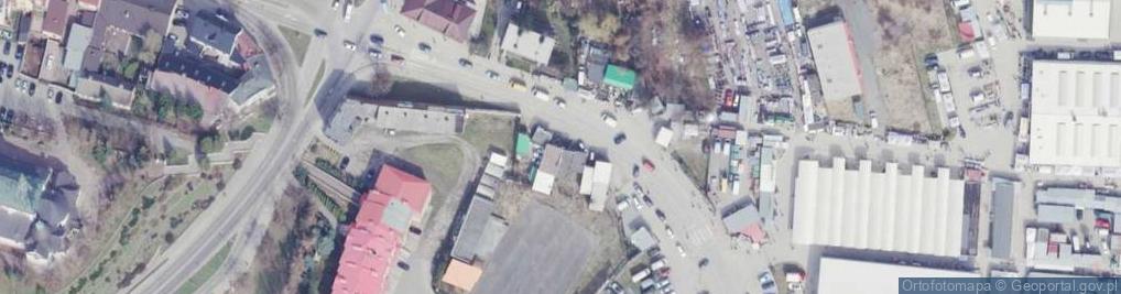 Zdjęcie satelitarne PaczkoPunkt InPost POP-OSS17