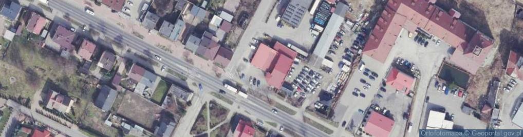 Zdjęcie satelitarne PaczkoPunkt InPost POP-OSS21