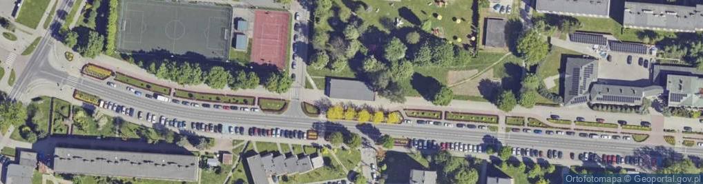 Zdjęcie satelitarne PaczkoPunkt InPost POP-OSW16