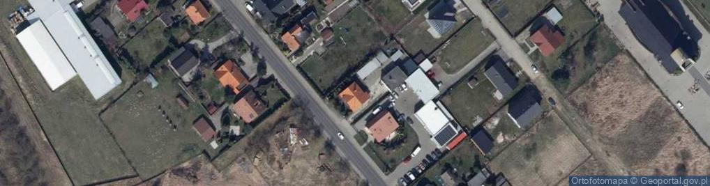 Zdjęcie satelitarne PaczkoPunkt InPost POP-OWI33