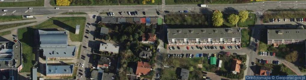 Zdjęcie satelitarne PaczkoPunkt InPost POP-POZ209