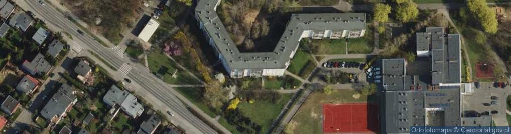 Zdjęcie satelitarne PaczkoPunkt InPost POP-POZ76