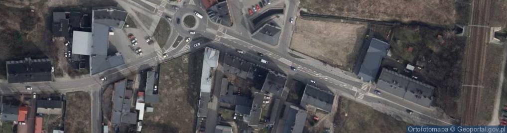 Zdjęcie satelitarne PaczkoPunkt InPost POP-PTR12
