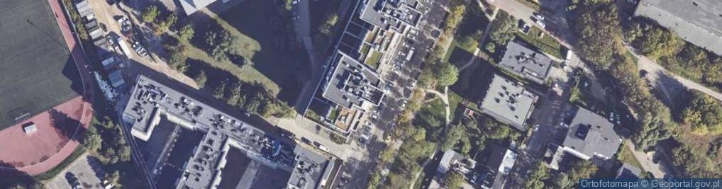 Zdjęcie satelitarne PaczkoPunkt InPost POP-PUK8