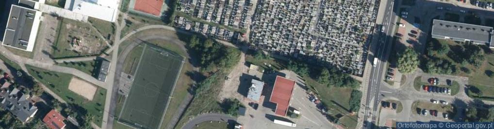 Zdjęcie satelitarne PaczkoPunkt InPost POP-SCH4