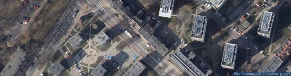 Zdjęcie satelitarne PaczkoPunkt InPost POP-SIW6