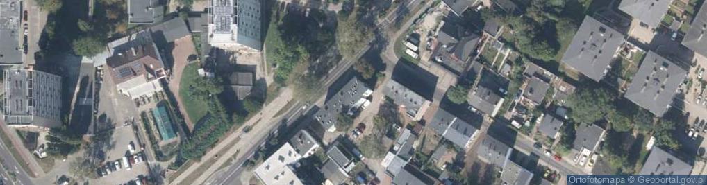 Zdjęcie satelitarne PaczkoPunkt InPost POP-SIW8