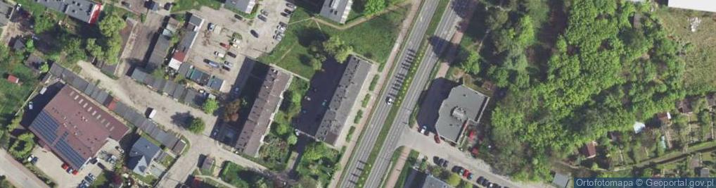 Zdjęcie satelitarne PaczkoPunkt InPost POP-SOS29