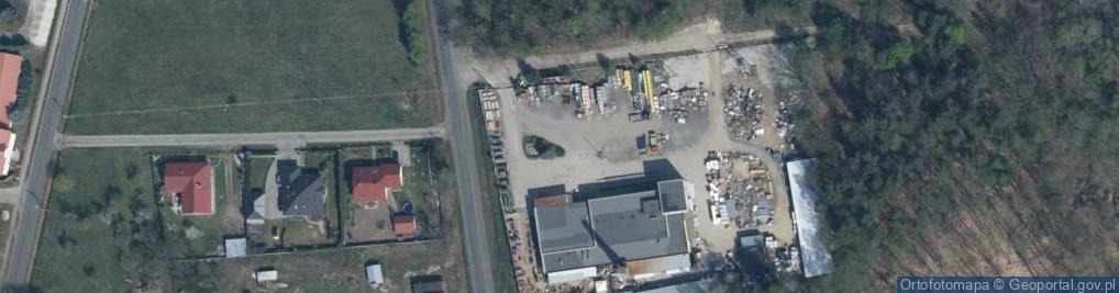 Zdjęcie satelitarne PaczkoPunkt InPost POP-TRL2