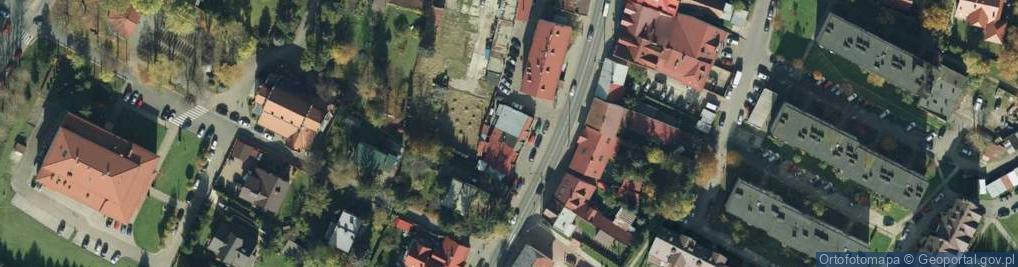 Zdjęcie satelitarne PaczkoPunkt InPost POP-TUH3