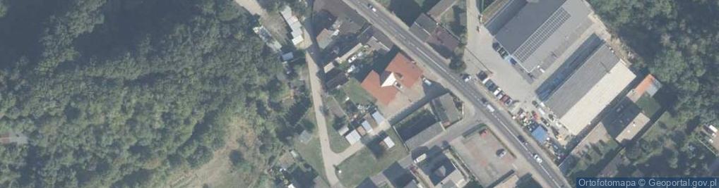 Zdjęcie satelitarne PaczkoPunkt InPost POP-UJS1