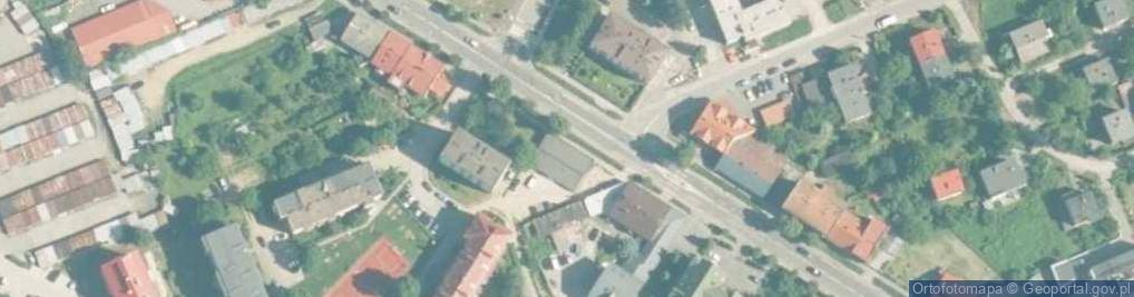 Zdjęcie satelitarne PaczkoPunkt InPost POP-WAD5