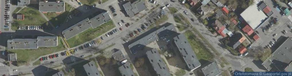 Zdjęcie satelitarne PaczkoPunkt InPost POP-WAG14